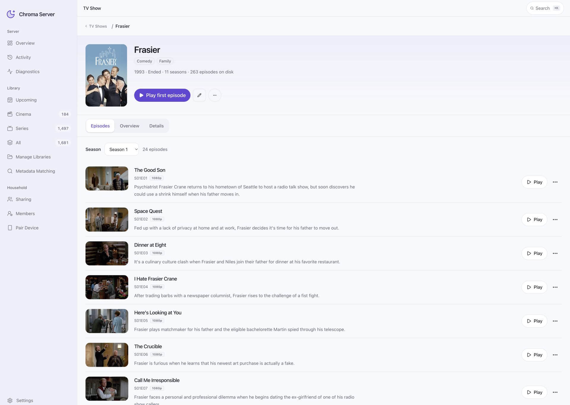 ChromaServer screenshot 5